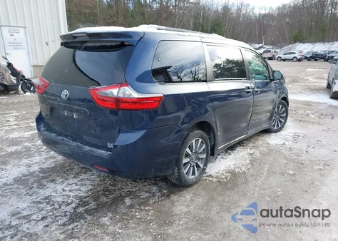 2020 Toyota Sienna Xle из США, поврежденный, VIN 5TDDZ3DC4LS246421